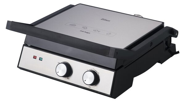 Sandwich maker si Grill Zilan ZLN3966, Protectie supraincalzire, Placi detasabile, Putere 2000W