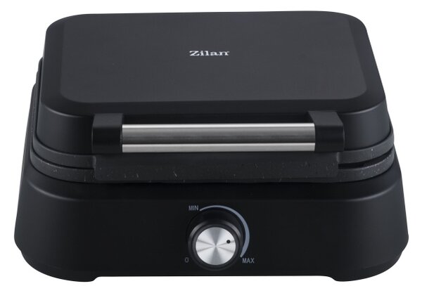 Aparat pentru vafe Zilan ZLN3959, Placi fixe din aluminiu, Termostat reglabil, Temperatura reglabila, Putere 1500W