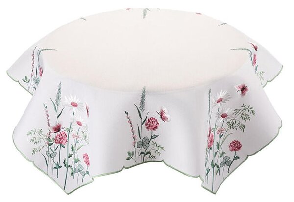 Față de masă brodată FLORI ROZ 85 x 85 cm