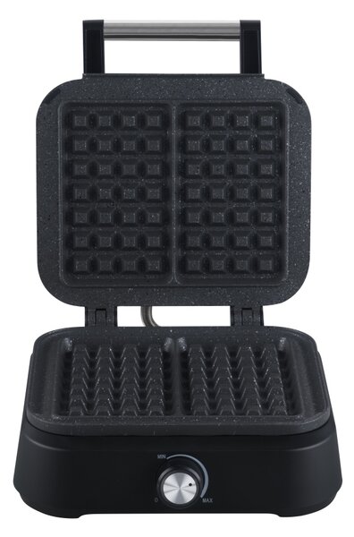 Aparat pentru vafe Zilan ZLN3959, Placi fixe din aluminiu, Termostat reglabil, Temperatura reglabila, Putere 1500W