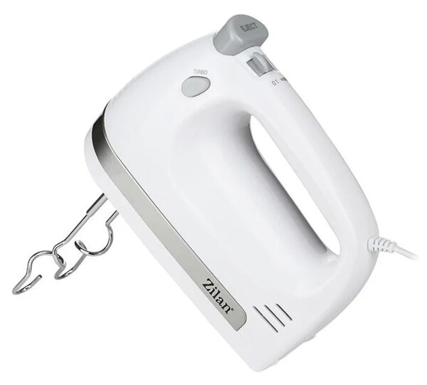 Mixer de mana Zilan ZLN2945, 5 trepte de viteza + TURBO, Protectie la supraincalzire, 500W