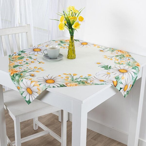 Față de masă centrală cu imprimeu MARGARETE 85 x 85 cm