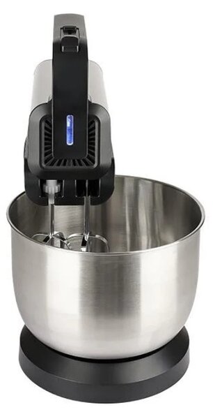 Mixer de mana Zilan ZLN2952 cu bol rotativ din inox 3.5L, 5 trepte de viteza + turbo, Putere 500W