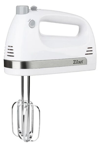 Mixer de mana Zilan ZLN2945, 5 trepte de viteza + TURBO, Protectie la supraincalzire, 500W