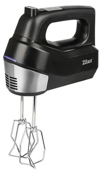 Mixer de mana Zilan ZLN2969, 6 trepte de viteza + TURBO, Display digital, Protectie la supraincalzire, Putere 200-250W