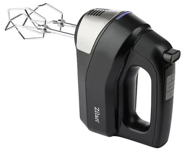 Mixer de mana Zilan ZLN2969, 6 trepte de viteza + TURBO, Display digital, Protectie la supraincalzire, Putere 200-250W