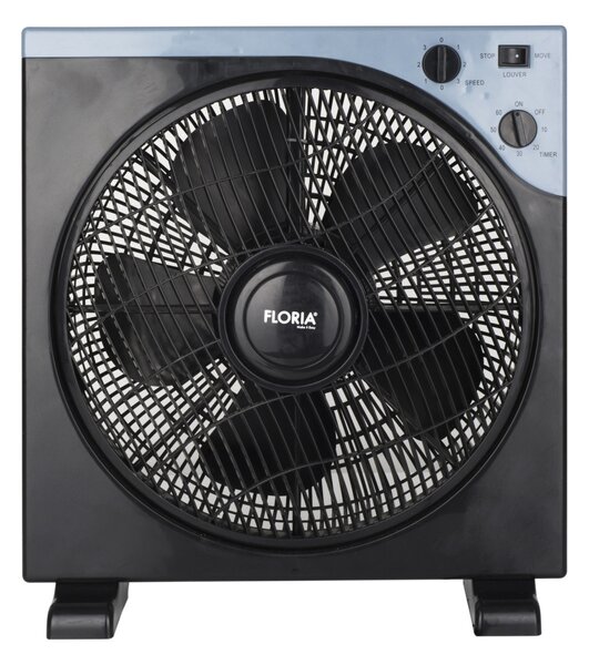 Ventilator patrat (box fan) ZILAN ZLN2355 - 40W, 30cm, 3 viteze, timer 60 min