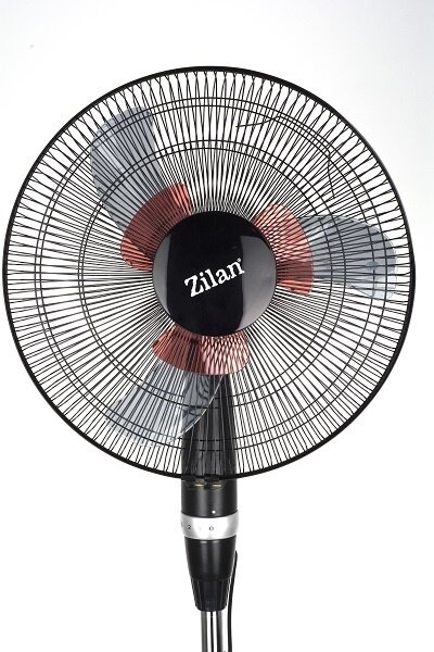 Ventilator cu picior ZILAN ZLN2331 - 16" (40cm), 60W, 3 viteze, palete duble