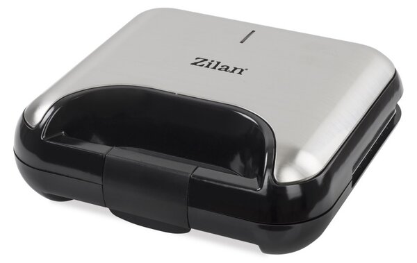 Sandwich maker 3 in 1 ZILAN ZLN4704 - 800W, placi detasabile, gri