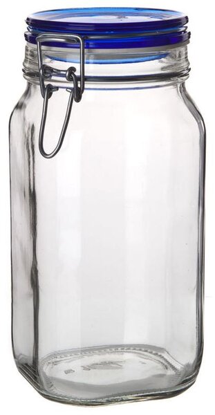 Borcan din sticlă cu închidere clip 0,5 l