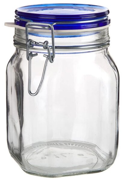 Borcan din sticlă cu închidere clip 0,5 l
