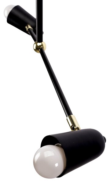 Lampa APP1708-4CP BLACK + GOLD