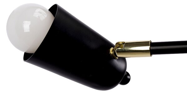 Lampa APP1708-4CP BLACK + GOLD