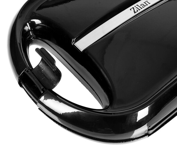 Sandwich maker XL ZILAN ZLN4841 - 1600W, 4 portii, indicator luminos, negru
