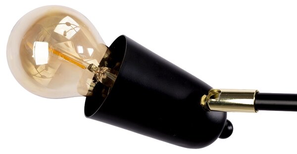 Lampa APP1708-4CP BLACK + GOLD