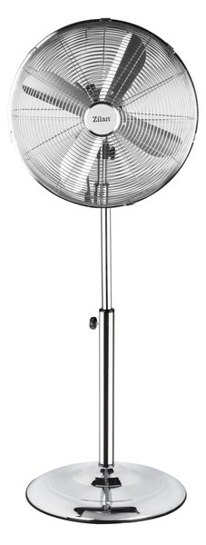 Ventilator inox cu picior ZILAN ZLN1112 - 50W, 3 trepte, inaltime 88-120cm