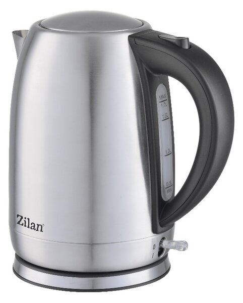 Fierbator electric inox ZILAN ZLN1680 - 2200W, 1.7L, filtru, capac blocare