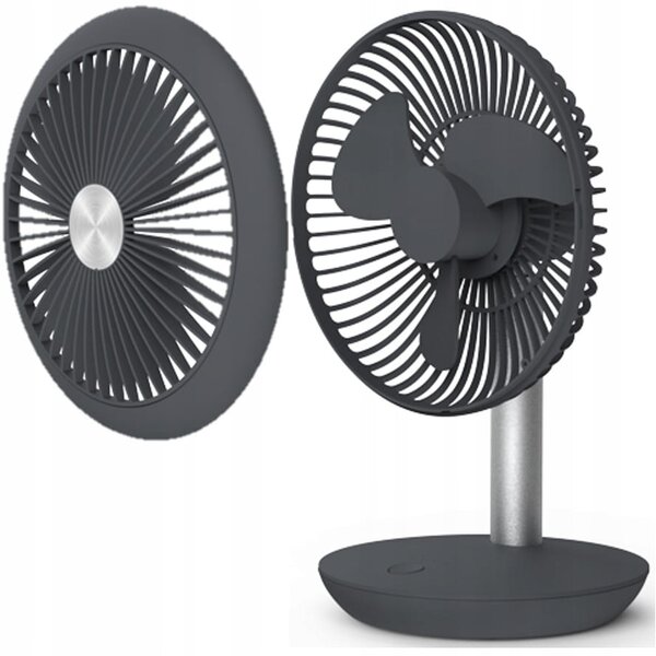 Ventilator de masa reincarcabil USB ZILAN ZLN4000 - 5W, 4 viteze, autonomie 15h