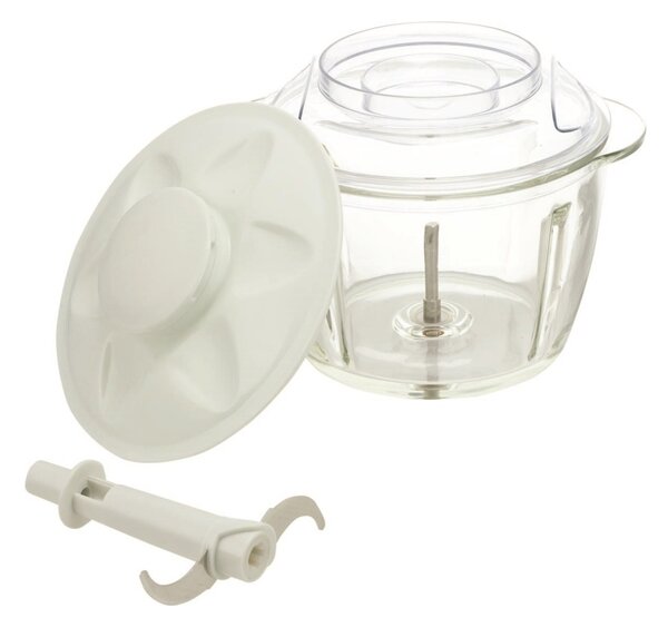 Mini tocator electric ZILAN ZLN5619 - 200W, vas sticla 1L, rosu