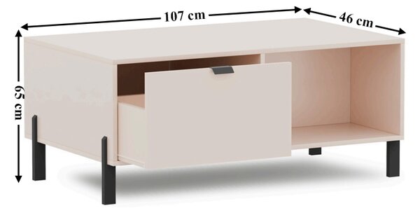 Măsuța Living Cremona Lawa 2S