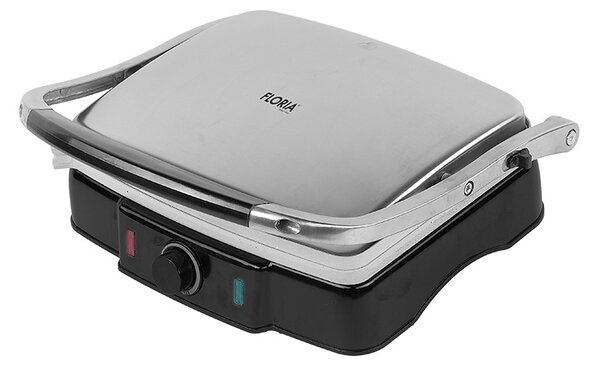 Sandwich Maker si Grill Electric FLORIA ZLN3904 - 2000W, 2 in 1, placi antiaderente