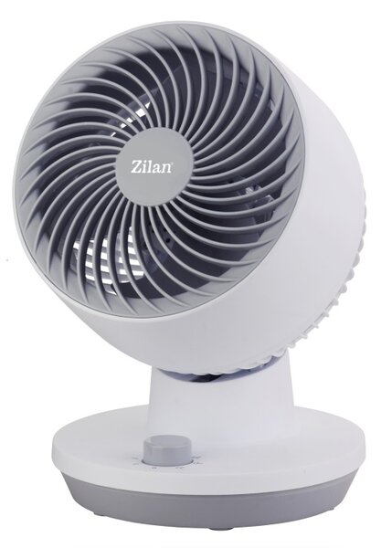 Ventilator de birou (Air Circulator) ZILAN ZLN1009 - 45W, 3 viteze, oscilatie automata
