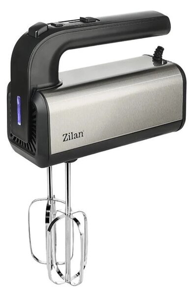 Mixer de mana Zilan ZLN2938 - 500W, 5 viteze + Turbo, inox