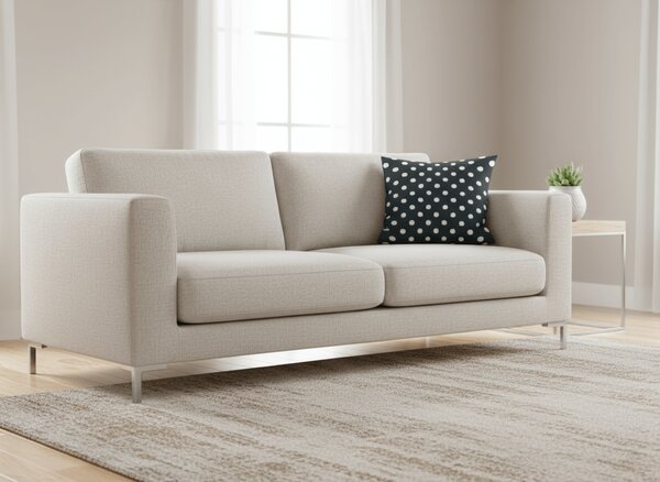 Husa decorativa pentru perna COLAM GREY 45x45 cm, gri