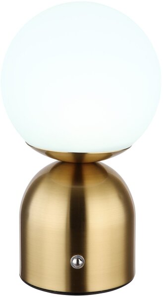 Globo Lighting Julsy veioză 1x2.5 W alb-alamă 21006M