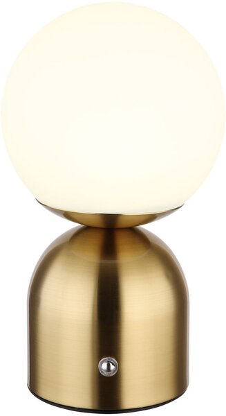 Globo Lighting Julsy veioză 1x2.5 W alb-alamă 21006M