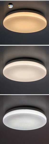 Rabalux Lowar plafoniera de exterior 1x18 W alb 77182