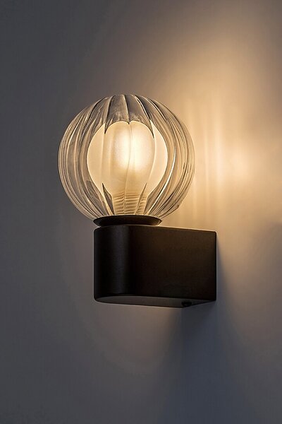Rabalux Colzar lampă de perete 1x3.5 W negru-transparent 75021