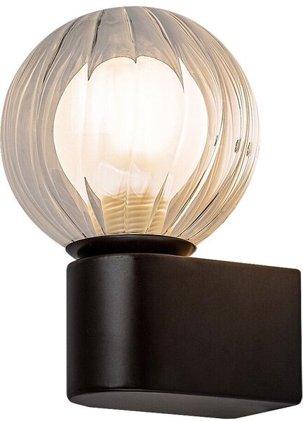 Rabalux Colzar lampă de perete 1x3.5 W negru-transparent 75021