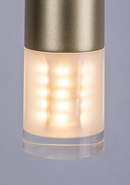 Rabalux Ramira lampă suspendată 1x5 W transparent-auriu 72357