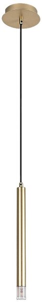 Rabalux Ramira lampă suspendată 1x5 W transparent-auriu 72357
