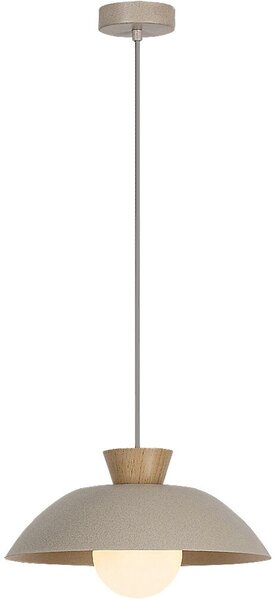 Rabalux Golnar lampă suspendată 1x5 W lemn-opal-bej 72230