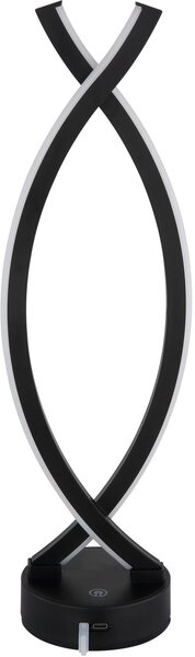Globo Lighting Hela veioză 1x1 W alb-negru 58457S