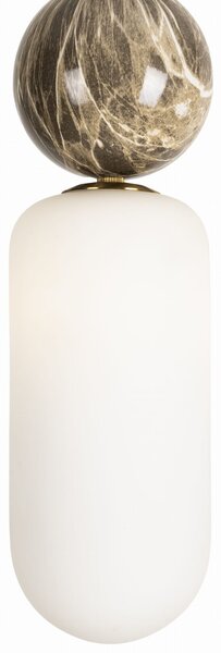 MaxLight Nova lampă suspendată 1x7 W alb-auriu P0642