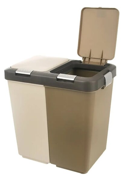 Coș de reciclare 20 l Duo Dust - Orion