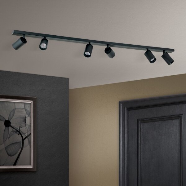 Orion - Corp de iluminat cu spoturi SEAN 6xGU10/13W/230V, negru