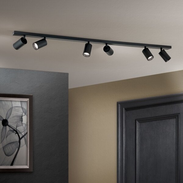 Orion - Corp de iluminat cu spoturi SEAN 6xGU10/13W/230V, negru