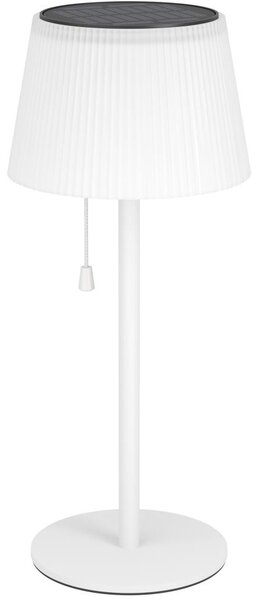 Eglo 901901 - Lampă de masă solară LED Scordiano, 2,3W/3,7V, 1800mAh, IP44, albă