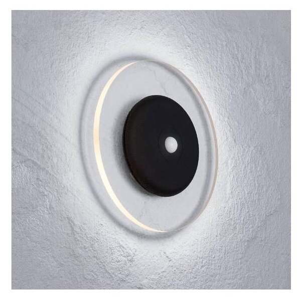 Eglo 75884 - Aplică de perete LED RGBW reglabilă, cu senzor TREPELLA, LED/5V, negru + telecomandă