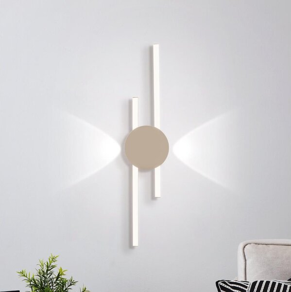 Eglo 902126 - Aplica LED de perete VENTICELLO LED/20W/230V + LED/0,91W bej