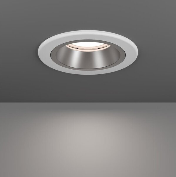 Eglo 902297 - Corp de iluminat încastrat LED pentru baie YEBRA, dimmabil, 4,8W/230V, IP44, alb/auriu