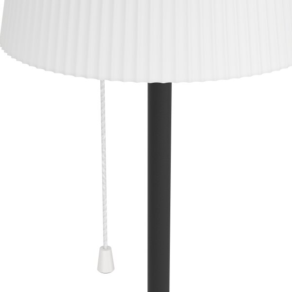Lampă solară de podea SCORDIANO Eglo 901899-LED LED/2,3W/3,7V 1800mAh IP44 neagră