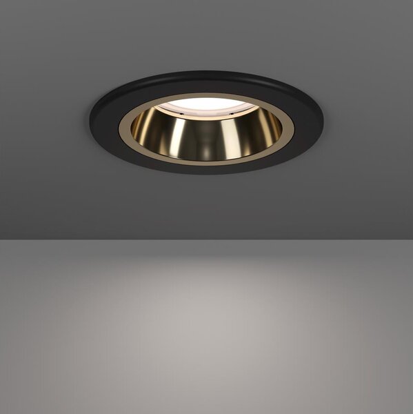 Eglo 902296 - Plafonieră LED dimabilă pentru baie YEBRA LED/4,8W/230V IP44 negru