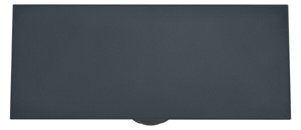Osram - Aplică solară LED de perete ENDURA STYLE, 10,7 W, 4,2 V, 2000 mAh, IP65, antracit