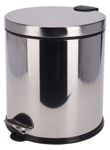 Coș de gunoi din oțel inoxidabil, 20L, cu pedală, sistem soft-close