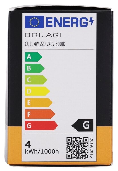 Bec LED MR11 GU10/4W/230V 3000K - Brilagi